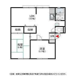 ヴィラージュ北野田 A 2階