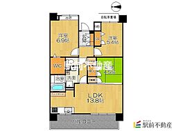 フェスティオ和白パームガーデン 3LDKの間取図画像