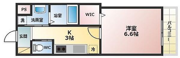 Vento上甲子園 ｜兵庫県西宮市上甲子園2丁目(賃貸マンション1K・2階・25.31㎡)の写真 その2