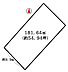 区画図：敷地面積約54坪♪