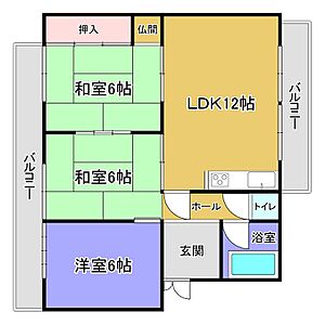 間取り：〜ピアン自由が丘1号棟〜