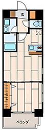 JR横須賀線 武蔵小杉駅 徒歩8分の賃貸マンション 3階1LDKの間取り