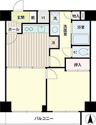 ベルメゾンヒカリ 2DKの間取図画像