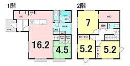 新築戸建　I棟 4LDKの間取り
