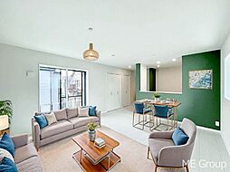 松戸市松戸新田　1期　一戸建て　全10棟 4LDKのリビング/ダイニング