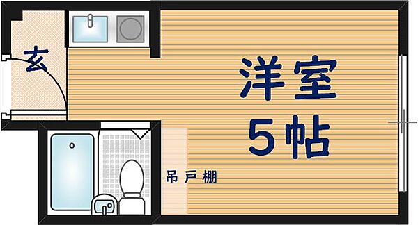 プレアール小若江 ｜大阪府東大阪市小若江2丁目(賃貸マンション1R・2階・13.09㎡)の写真 その2