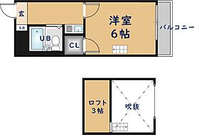 ANEMOS  ｜ 大阪府東大阪市吉松1丁目（賃貸アパート1K・2階・16.08㎡） その2