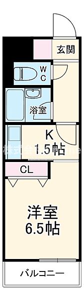 布施オーク5. ｜大阪府東大阪市長堂3丁目(賃貸マンション1K・3階・23.01㎡)の写真 その2