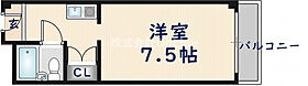 シャローム高井田  ｜ 大阪府東大阪市高井田中4丁目（賃貸マンション1R・4階・21.62㎡） その2