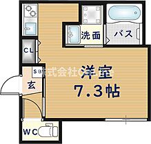 LA　REGENCIA花園  ｜ 大阪府東大阪市稲葉3丁目（賃貸アパート1R・1階・24.88㎡） その2