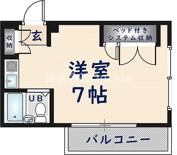 長瀬駅前マンション ｜大阪府東大阪市菱屋西1丁目(賃貸マンション1R・1階・21.00㎡)の写真 その2