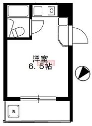 シティコーポ東山 ワンルームの間取図画像