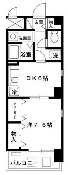 キリンコンプリート ｜大阪府大阪市中央区備後町1丁目(賃貸マンション1DK・6階・36.19㎡)の写真 その2