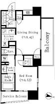 大阪府大阪市北区豊崎3丁目11-1（賃貸マンション1LDK・11階・38.69㎡） その2