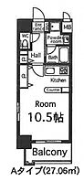 ブランクレール谷町  ｜ 大阪府大阪市中央区常盤町2丁目2-10（賃貸マンション1R・7階・27.06㎡） その2