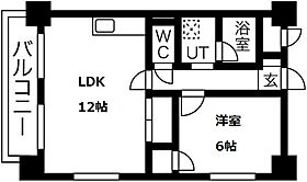 大阪府大阪市西区新町2丁目17-19（賃貸マンション1LDK・4階・42.23㎡） その2