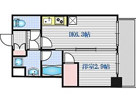 ライフフィールドなにわ本町RUELLE  ｜ 大阪府大阪市西区西本町2丁目1-23（賃貸マンション1DK・3階・28.06㎡） その2