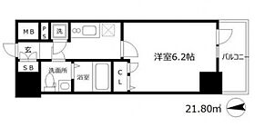 大阪府大阪市北区菅栄町（賃貸マンション1K・8階・21.80㎡） その2