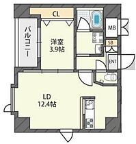 ルリーフ真法院  ｜ 大阪府大阪市天王寺区勝山1丁目10-21（賃貸マンション1LDK・7階・39.60㎡） その2