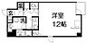 間取り：アスティナ御堂筋本町