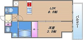 グランパシフィック東今里innovation(イノベーション)  ｜ 大阪府大阪市生野区新今里5丁目19（賃貸マンション1LDK・4階・30.01㎡） その2