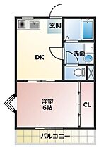 スペチアーレ 205 ｜ 愛知県豊橋市東小鷹野2丁目2-12（賃貸アパート1DK・2階・28.33㎡） その2