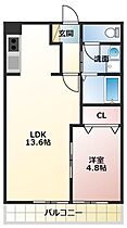 メゾンドユウゼン 202 ｜ 愛知県豊橋市牟呂町字若宮105-3（賃貸アパート1LDK・2階・40.09㎡） その2