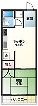 ライフタウン山口 101 ｜ 愛知県豊橋市東田町265-1（賃貸アパート1DK・1階・34.97㎡） その2