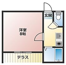 タウンズフォーク池見 102 ｜ 愛知県豊橋市池見町2-3（賃貸アパート1K・1階・21.53㎡） その2