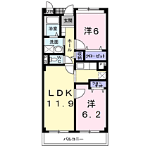 パルテールＢ 304 ｜ 茨城県鹿嶋市大字宮津台150番地28（賃貸マンション2LDK・3階・55.08㎡） その2