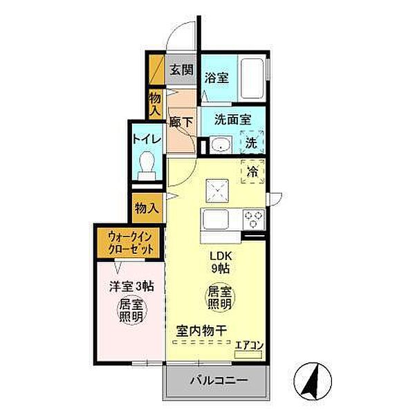 グランメール 101｜茨城県神栖市知手中央４丁目(賃貸アパート1LDK・1階・31.69㎡)の写真 その2