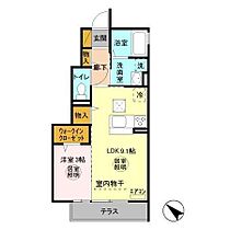 エス プレミアム 京　A 101 ｜ 茨城県神栖市深芝（賃貸アパート1LDK・1階・32.86㎡） その2