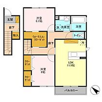 ヴェスタ　A 201 ｜ 茨城県神栖市平泉東３丁目（賃貸アパート2LDK・2階・68.00㎡） その2