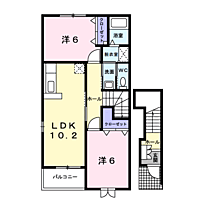 ブリズIII 201 ｜ 茨城県神栖市深芝797番地（賃貸アパート2LDK・2階・57.02㎡） その2