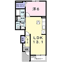 ミサキレジデンス 104 ｜ 茨城県神栖市深芝761（賃貸アパート1LDK・1階・45.33㎡） その2