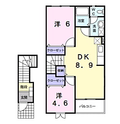 ル・シエルI 2階