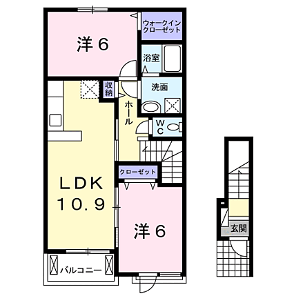 メゾン・ド・エム1_間取り_0