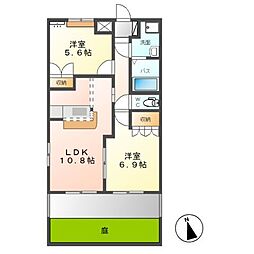 ふらわ〜ガーデン・波崎Ｂ 1階