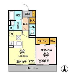 ヒル ヴァレイ B 1階