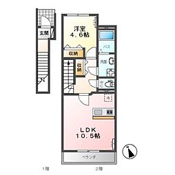 アベリア 2階