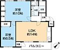 逆瀬川ハイツ3号棟4階680万円