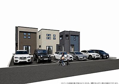外観:3棟構成の内、3号棟は成約いたしました! 外観:3棟構成の内、3号棟は成約いたしました!