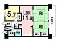 三和コーポ牧2階1,030万円