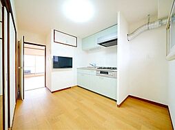 梅田マンション 3DKの室内