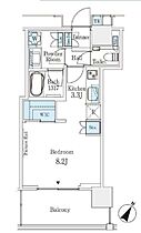 MID TOWER GRAND（ミッドタワーグランド） 609 ｜ 東京都中央区月島１丁目22-1（賃貸マンション1K・6階・33.18㎡） その2