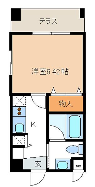 レジディア新川 102｜東京都中央区新川２丁目(賃貸マンション1K・1階・24.79㎡)の写真 その2