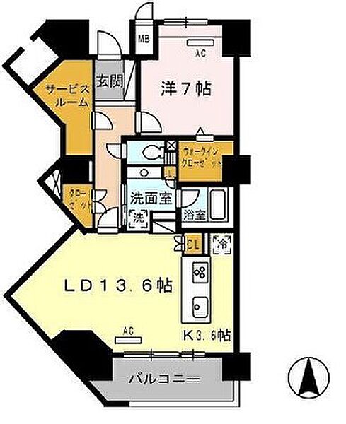 ロイヤルパークス豊洲 723｜東京都江東区豊洲３丁目(賃貸マンション1LDK・7階・70.39㎡)の写真 その2