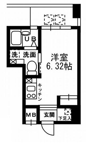 レジディア三越前 702｜東京都中央区日本橋本町３丁目(賃貸マンション1R・7階・18.66㎡)の写真 その2