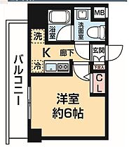 プレール・ドゥーク豊洲スクエア 804 ｜ 東京都江東区塩浜１丁目5-28（賃貸マンション1K・8階・20.88㎡） その2