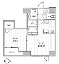 カバナプラス新富町（CAVANA SHINTOMICHO） 1202 ｜ 東京都中央区新富１丁目15-8（賃貸マンション1LDK・12階・42.15㎡） その2